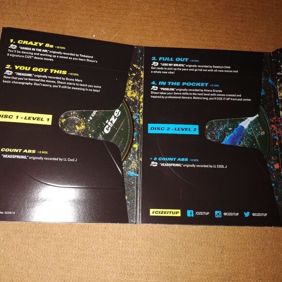 Cize Dance Workout DVD Set Beachbody With Guides & Meal Plan - Picture 5 of 6